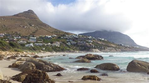 Llandudno Beach In Cape Town Southafrica