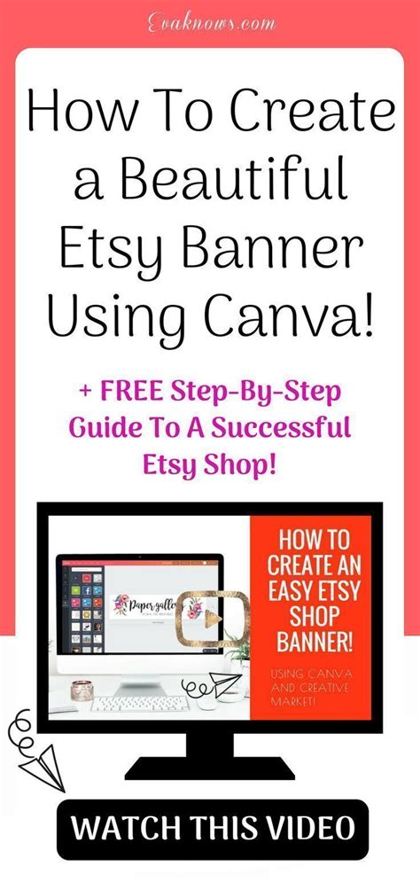 Discover An Easy Way To Create A Beautiful Etsy Banner That Will Make