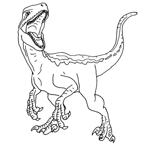 69 Best Printable Raptor Dinosaur Coloring Pages MorganFawaad