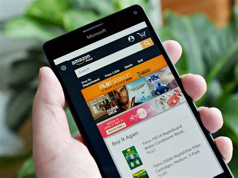 Amazon's new app also works on Windows 10 Mobile | Windows Central