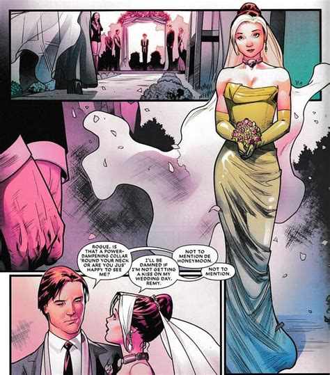 How Was Rogue Able To Kiss Gambit On Their Wedding Day And The Rest