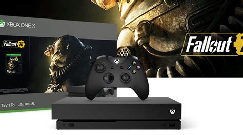 Microsoft Reveals Fallout 76 Xbox One X Bundle Game Rant