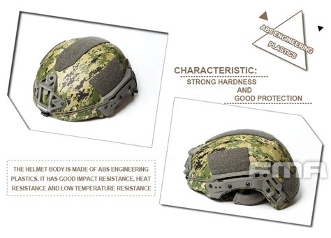 Specwarfare Airsoft Fma Ex Ballistic Helmet Ml Aor2