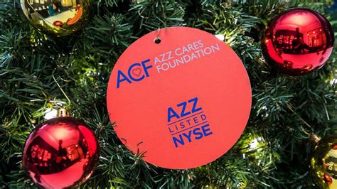 Azz Participates In Nyses Global Giving Campaign Azz