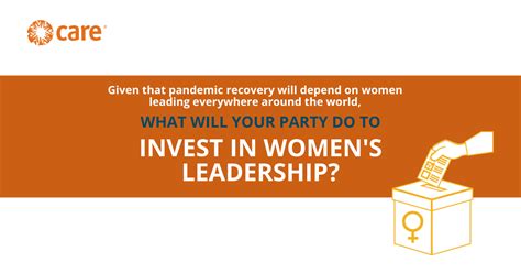 Election 2021 Investing In Women S Leadership Care Canada