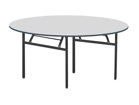 Folding table / banquet table 1500mm(w) x 450mm(d) x 760mm(h). Round Banquet Folding Table (end 8/13/2019 6:15 PM)