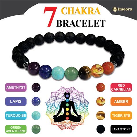 Connect With Your Inner Self The 7 Chakra Bracelet Imeora