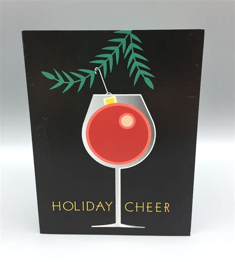 Holiday Cheer Card Etsy