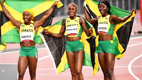olympics athletics 2021 ugly details about jamaican sprinters yahoo sport