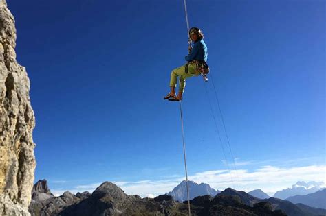 Climbing On The Piccolo Lagazuoi Dolomiti Skirock
