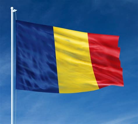 Romania was a long time under the domination of the soviet. Romania Flags