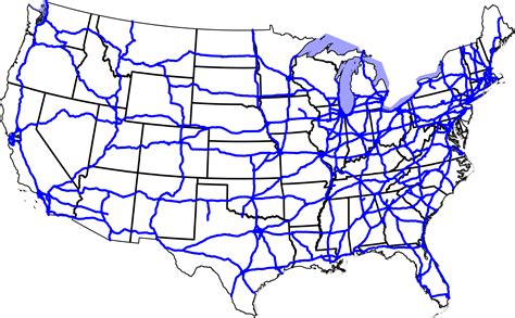 Maps United States Map Interstates