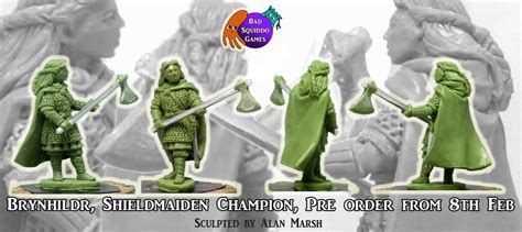 Where do i start the secret of the shieldmaidens? First peek of Brynhildr, Shieldmaiden Champion - Bad Squiddo - Page1