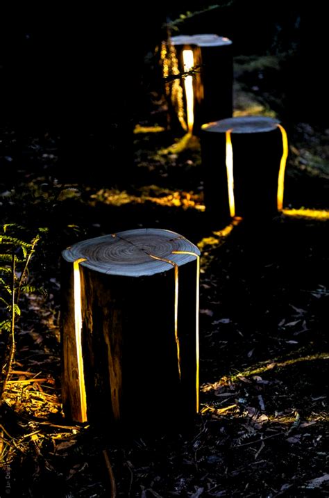 Bring Nature Into Your Home With These Illuminated Tree Stumps