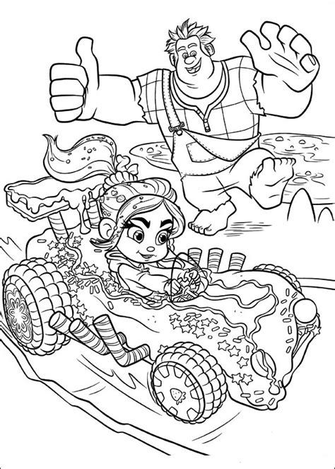 A pop of color will bring this printable coloring pack to life. Disney Soul: Dibujos para colorear de "¡Rompe Ralph!"