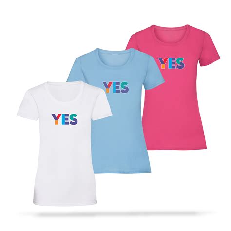 Fitted Yes T Shirt The Official Snp Store