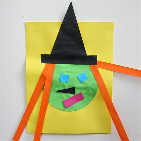 Toddler Approved Witch Shape Craft Inspired By Room On The Broom