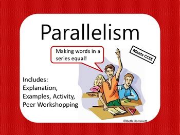 Parallelism: Defining, Explaining, Examples, and Activities | TpT