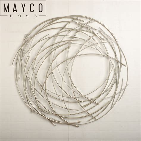 Mayco Modern Entryway Hotel Abstract Round Wall Decor Buy Wholesale