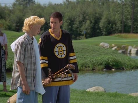 A caddy is paid by golfer. Adam Sandler Happy Gilmore Quotes. QuotesGram