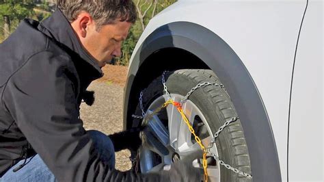 How To Install Car Snow Chains Youtube