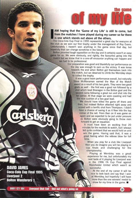 Liverpool Career Stats For David James Lfchistory Stats Galore For Liverpool Fc