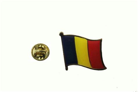 Romania National Country Flag Metal Lapel Pin Badge Shopping For Pins