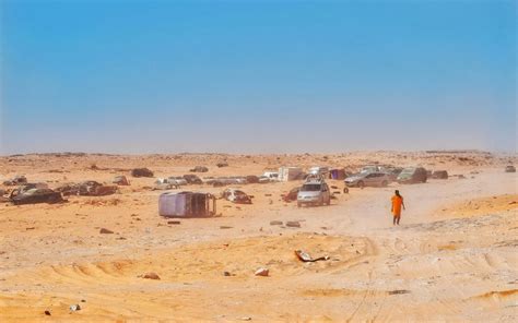 Crossing The Sahara Desert Morocco Western Sahara No Mans Land