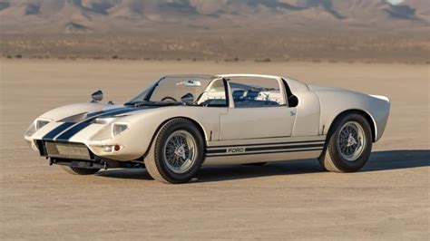 The First Ford Gt40 Roadster Could Sell For Around 10 Million That