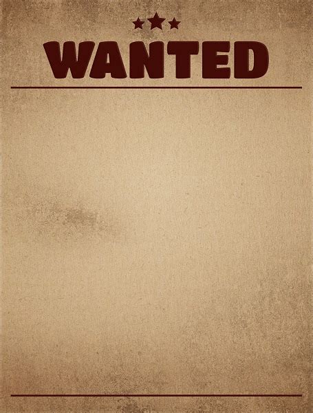 How To Create And Use Wanted Posters For Different Goals