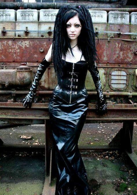 Pin By Eden Black On Hotness Gothic Outfits Goth Outfits Cybergoth