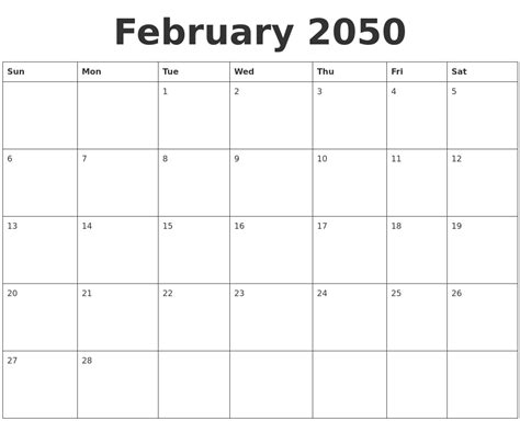 December 2049 Calendars That Work