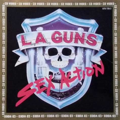 La Guns Sex Action 1988 Cdv Discogs