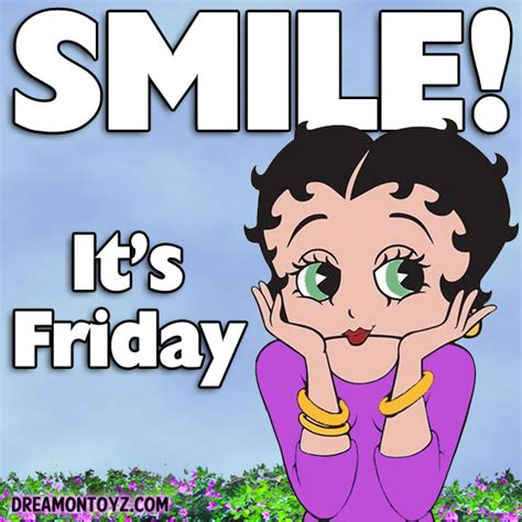 Betty Boop Friday Greeting Betty Boop Betty Boop Pictures Black