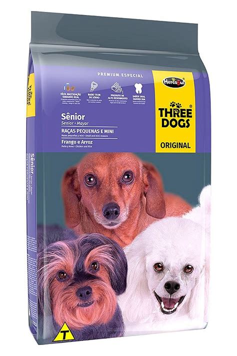 Ração Three Dogs Original Premium Especial Sabor Frango E Arroz Para