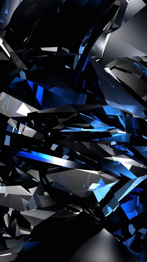Blue Shards Wallpapers Wallpaper Cave