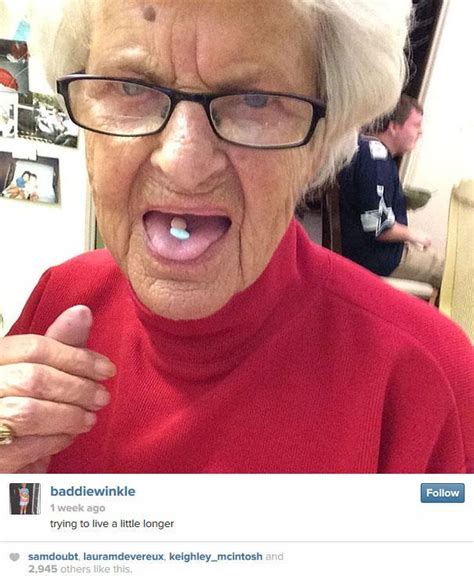 86 Year Old Baddie Winkle Is An Internet Sensation And Possibly The
