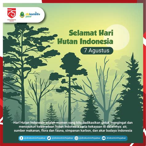 Poster Menjaga Hutan Ilmu