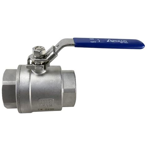 Apollo 1 12 In Stainless Steel Fnpt X Fnpt Full Port Ball Valve With