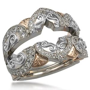 Belle Époque | Ornate engagement rings, Engagement ring wraps, Pearl engagement ring