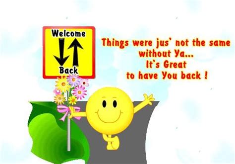 Happy Face Welcome Back Clip Art Library