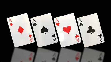 Four Aces From A Deck Of Cards Image Free Stock Photo Public Domain