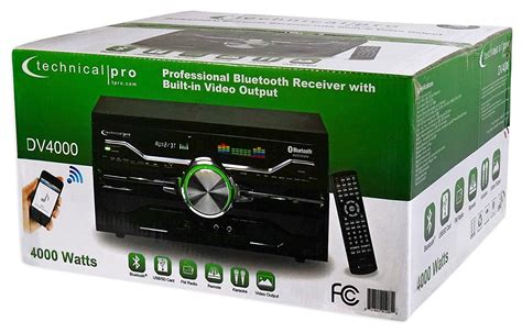 4000w Professional Bluetooth Receiver Dvd Cd Player Amp Amplifier Usb