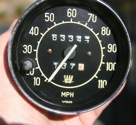 70 75 Saab 99 Vintage Speedometer Gauge Ebay