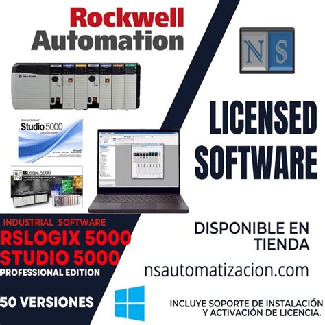 Rslogix 5000 Studio 5000 Profesional Ns Automatizacion And Control