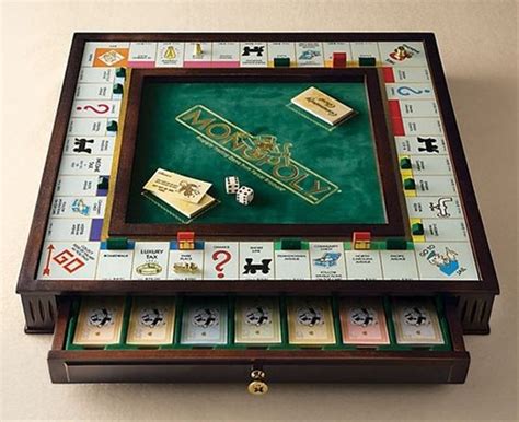 Monopoly Premier Collectors Edition At Wooden Board Games