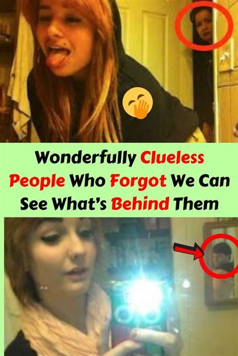 Wonderfully Clueless People Who Forgot We Can See Whats Behind Them
