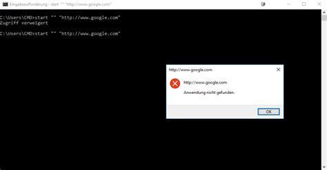 Windows Cmdexe Start Error With Links Super User