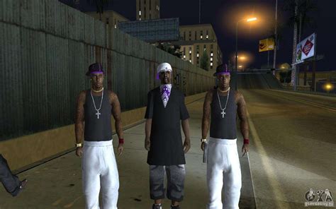 The Ballas Gang Ckin Pack для Gta San Andreas