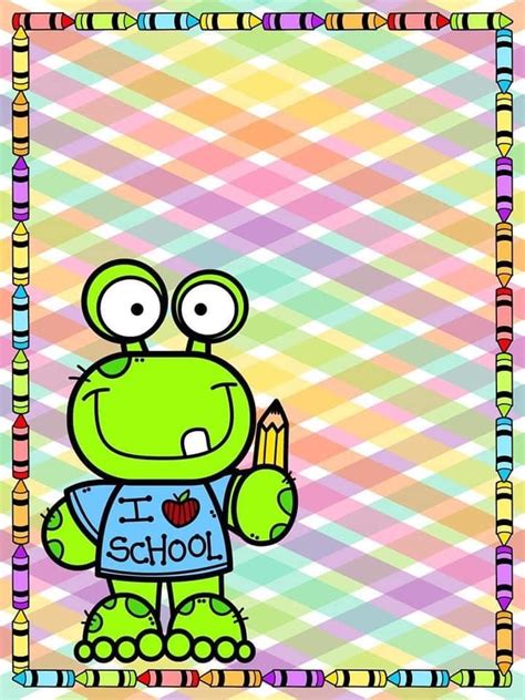 An Image Of A Green Monster Holding A Pencil In Front Of A Checkered